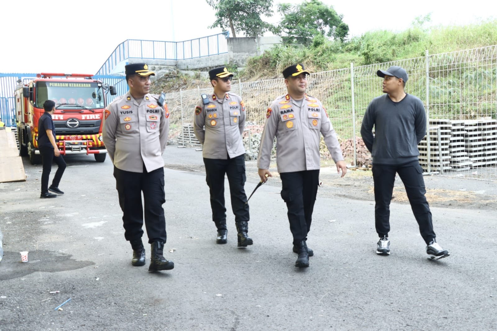 Kapolres Gresik Pimpin Langsung Pengamanan ASEAN U-17 Boys Championship 2026, Pertandingan Perdana Aman dan Kondusif