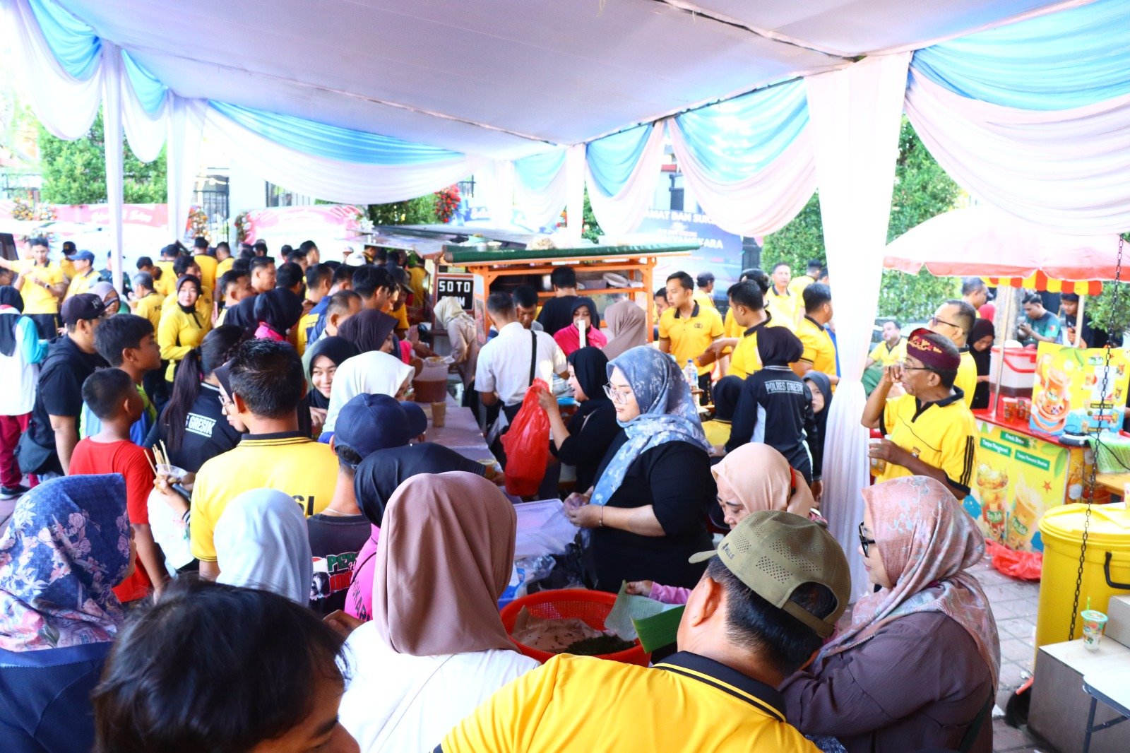 Polres Gresik Hadir Untuk Masyarakat, Gelar Bhayangkara Fest 2026 Pererat Kebersamaan
