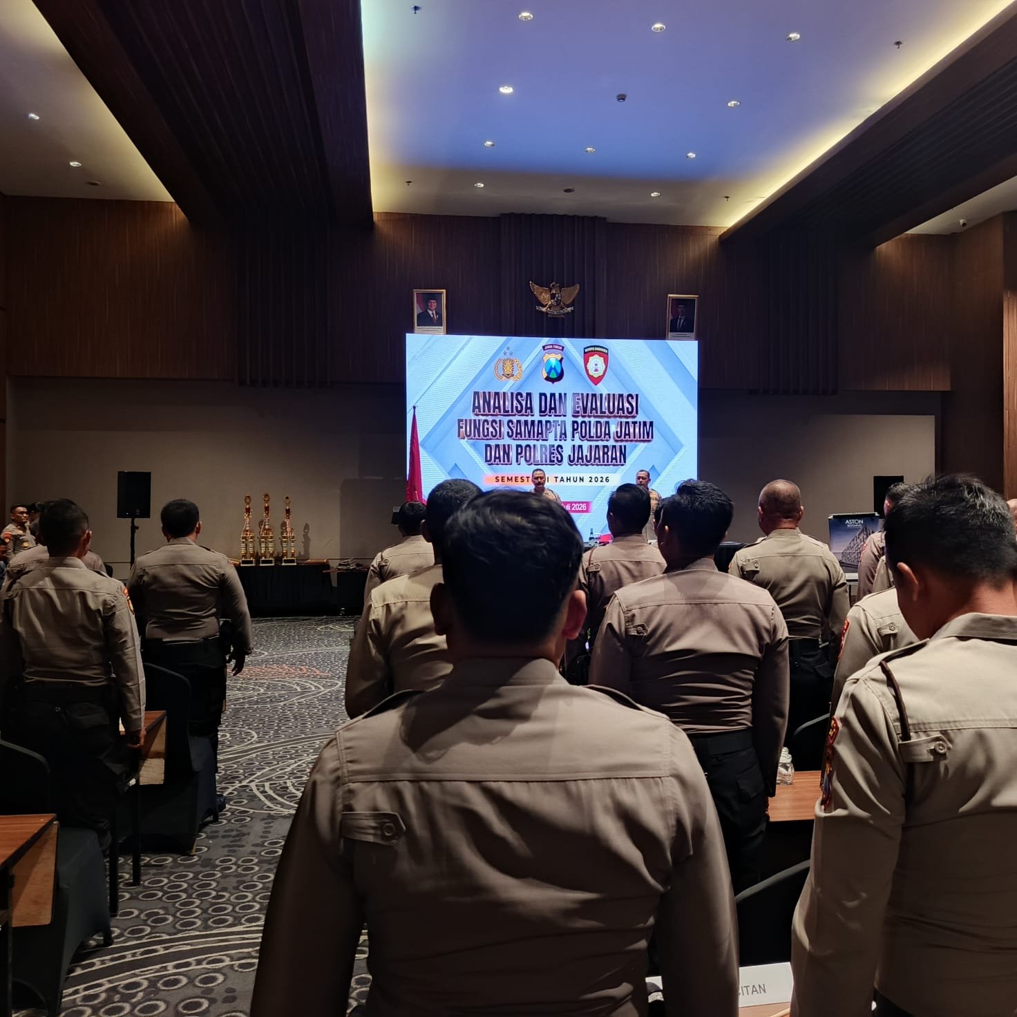 Polres Gresik Raih Juara 2 Pelaksanaan Giat Patroli Harkamtibmas Terbanyak pada Anev Samapta Polda Jatim